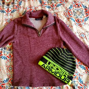 Under Armour cat and children's place sweater 4t